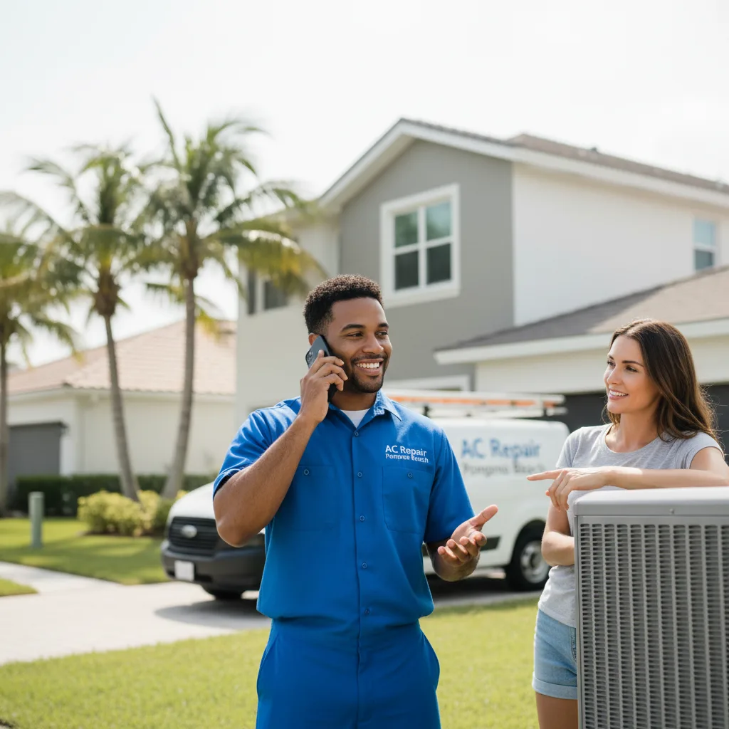 AC Repair Pompano Beach customer support in Dunmore